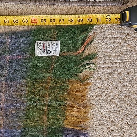 AVOCA Handweavers 70% Mohair 30% Wool Made in Ireland - Picture 4 of 7